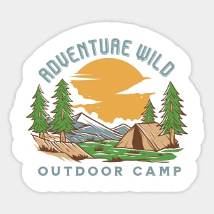 Adventure Wild Sticker